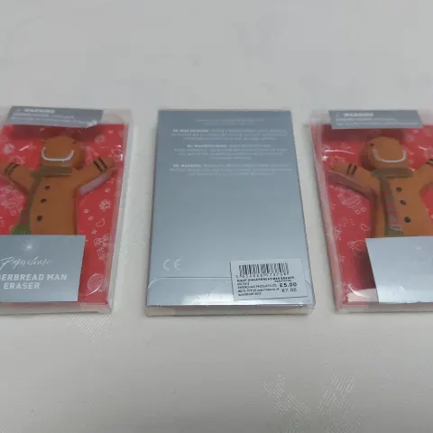 Gingerbread Giant Eraser x 12