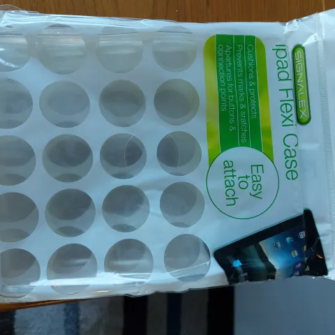 Ipad covers - transparent.  Box of 30 RRP £8.99 each cover