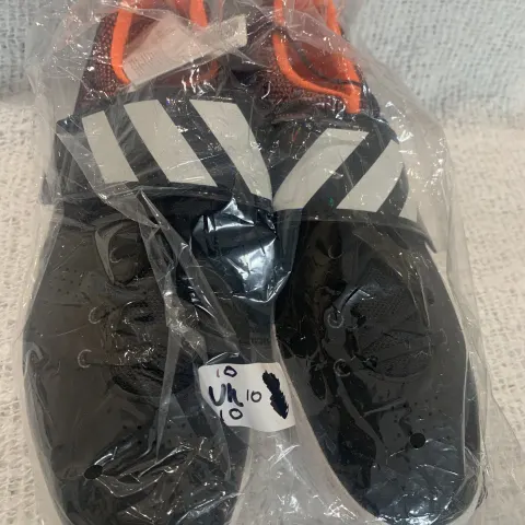 Brand New Addidas Adizero Shotput Trainers in Black and Orange Size Men's 10