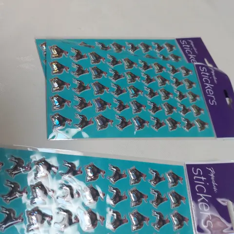 100 packs of Rodeo stickers from Paperchase RRP £175