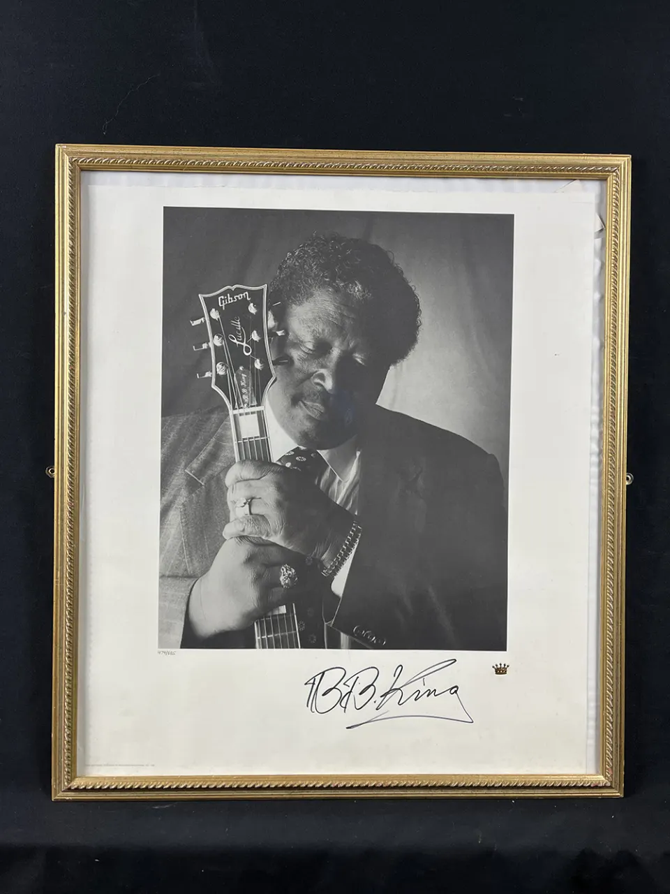 BB King Signed Limited Edition Photograph
