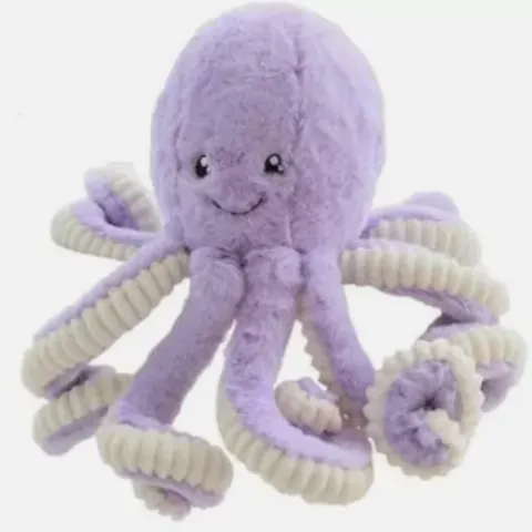 5 x TONGSONG Cute Cartoon Octopus Stuffed Animals DOG TOY