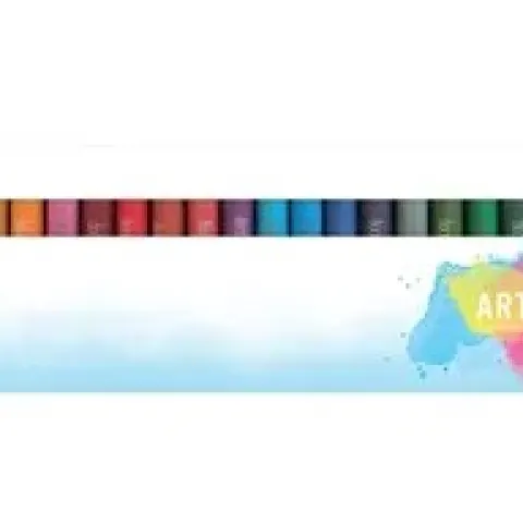 10 x Docrafts Artiste Oil Pastels Pack 24