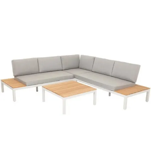 (2/Mez) RRP £1100. Hartington Sprit Collection Grey Corner Sofa Set. Stylish And Versatile Modern S