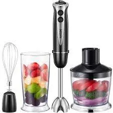 New Boxed Aicok 4-in-1 Immersion Stick Hand Blender Lb2101f (row6top) Hand Blender