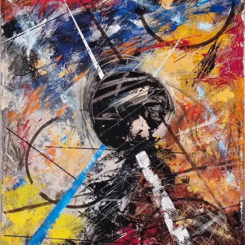 Original Painting By Giampiero Malgiolio