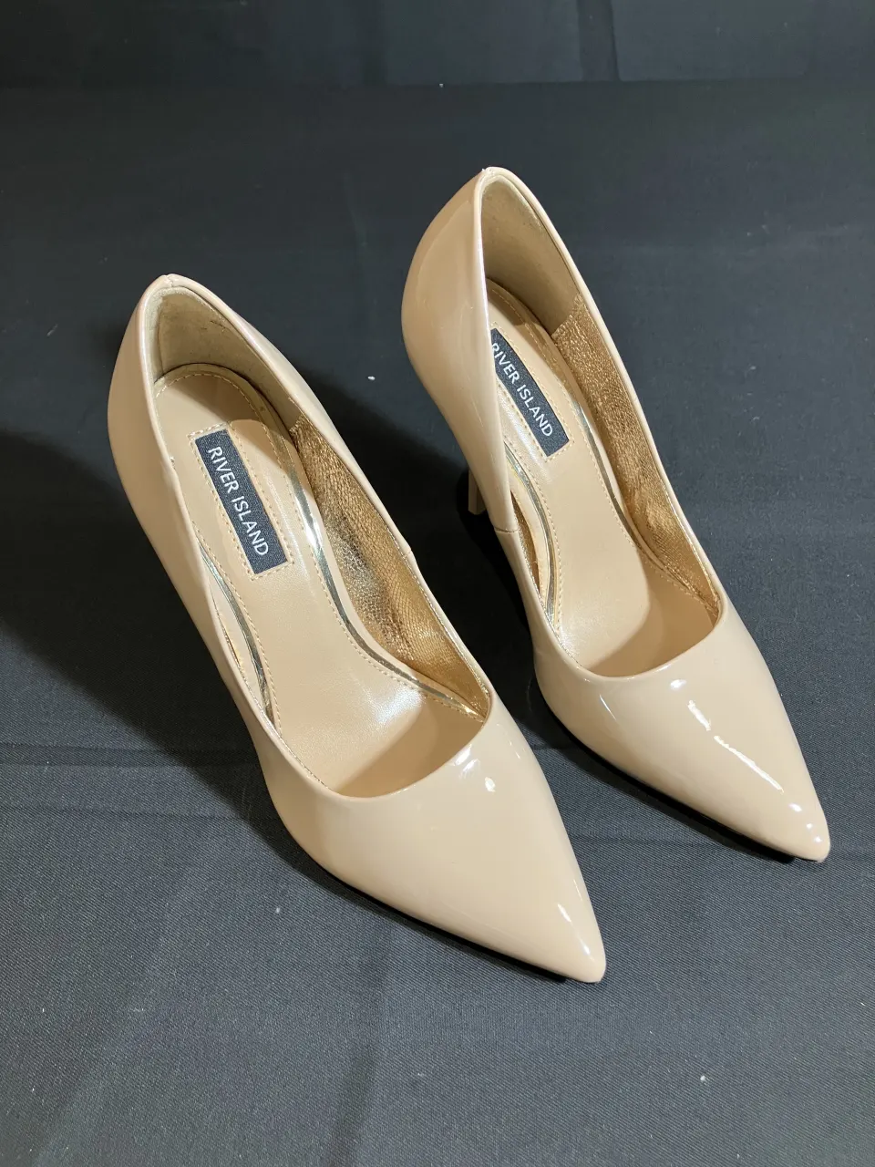River Island Heels worn by a body double