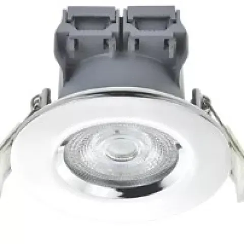 10 x LED recessed spotlight, aluminum, round, 370 lumens RRP 69.00