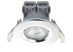 10 x LED recessed spotlight, aluminum, round, 370 lumens RRP 69.00