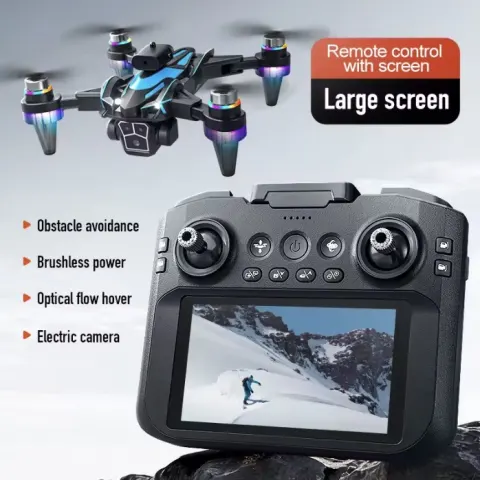 K12 PRO MAX Foldable RC Quadcopter With 4.5" LCD Screen & HD Camera