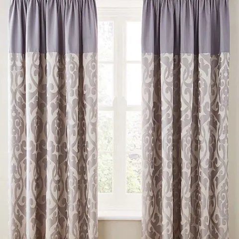 Thea Blackout Jaquard Curtains 168 x 183 cms