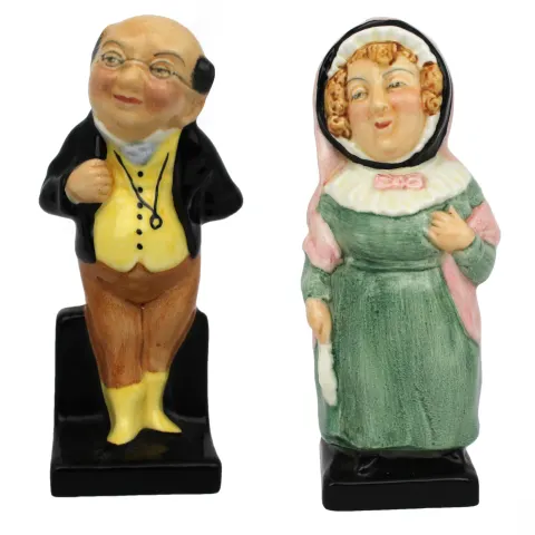 Pair of Royal Doulton Dickens Figurines