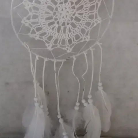 40 X Feather Dreamcatcher Handmade Knitted Indian Dream Catcher Home Bedroom Hanging