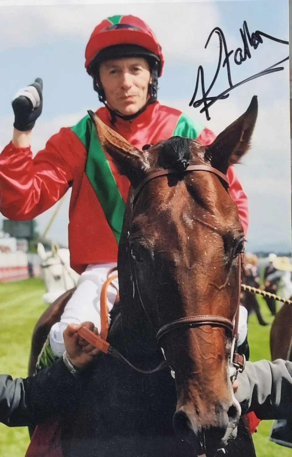 Kieren Fallon Original Signature