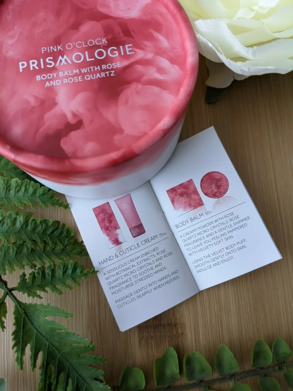 Prismologue Rose And Quartz Pink O'clock Body Balm 50g RRP 59.00