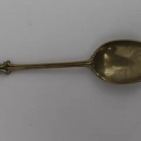 Enamel 1937 Coronation Spoon Stratton Birmingham