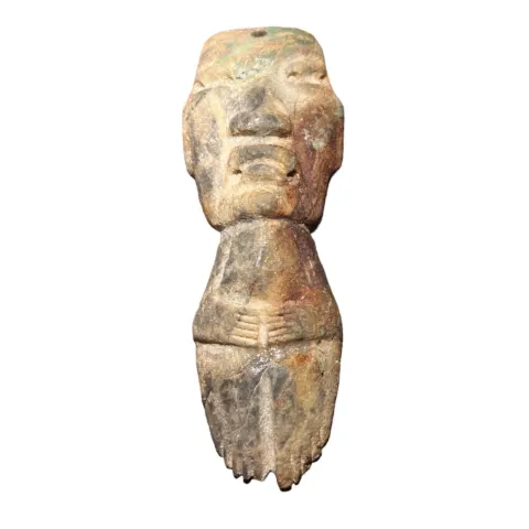 Antiquities: Ecuador, Pre Columbian Jade Stone Pendant (£10 UK - £20 Int Post)