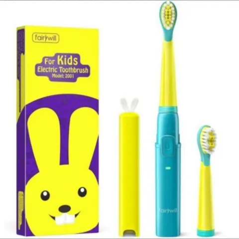 Fairywill Childrens Rabbit Character Electric Toothbrush