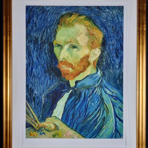 Vincent Van Gogh Limited Edition (Self Portrait) One of Only 85 Published Worldwide