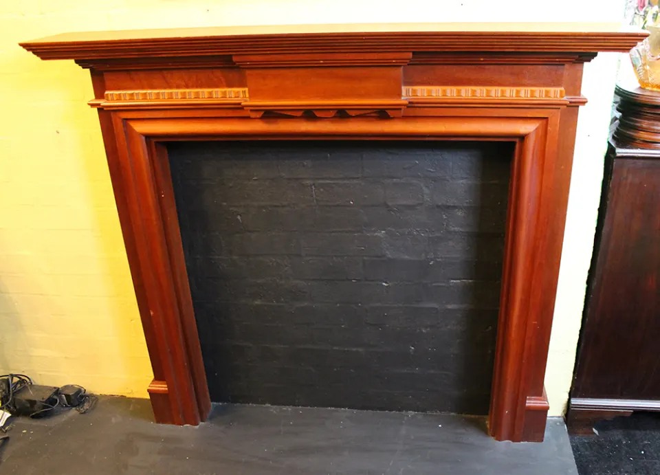 Vintage Mahogany Fire Surround