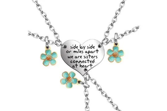 10 x Best Friends Necklace for Girls Women L14a sku-3787