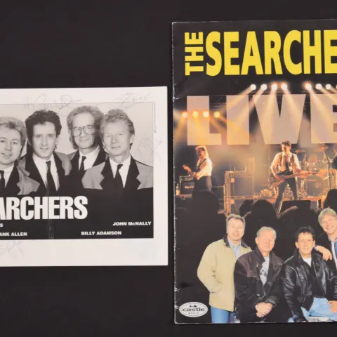 THE SEARCHERS original signature presentation