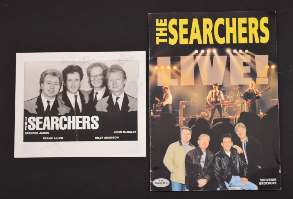 THE SEARCHERS original signature presentation