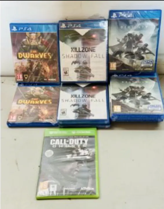 10 x PS4 & XBOX Games New Sealed Packs. To include Destiny 2 & Killzone Shadow Fall