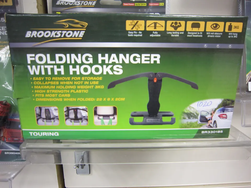100pcs Brand new sealed folding hanger set for car travelling