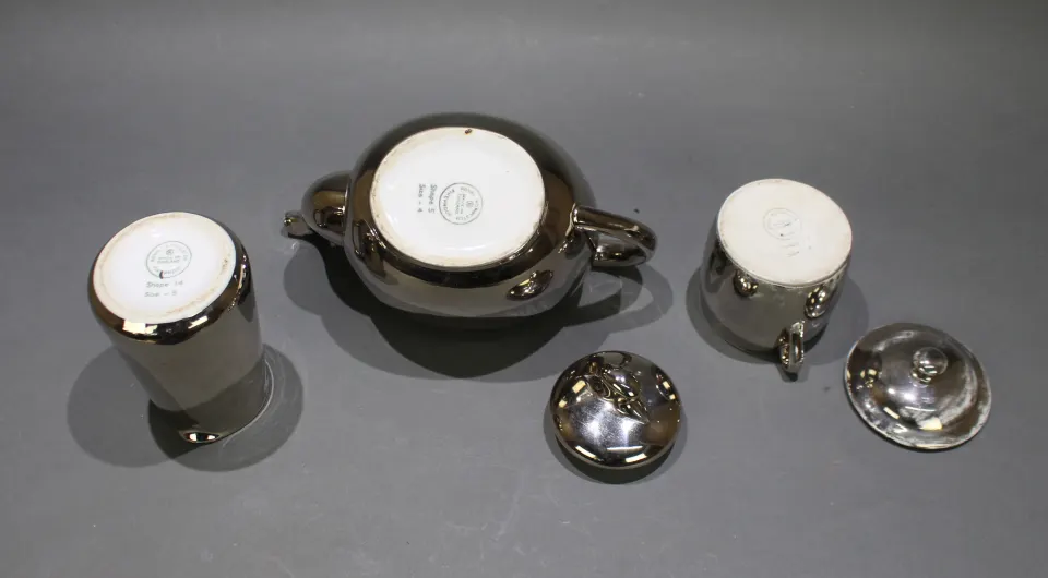 Royal Worcester Platinum Lustre