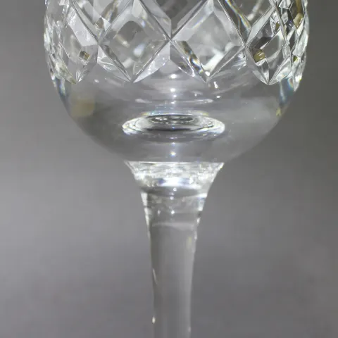 Set of 6 Tudor Crystal "Bosworth" Wine Glasses