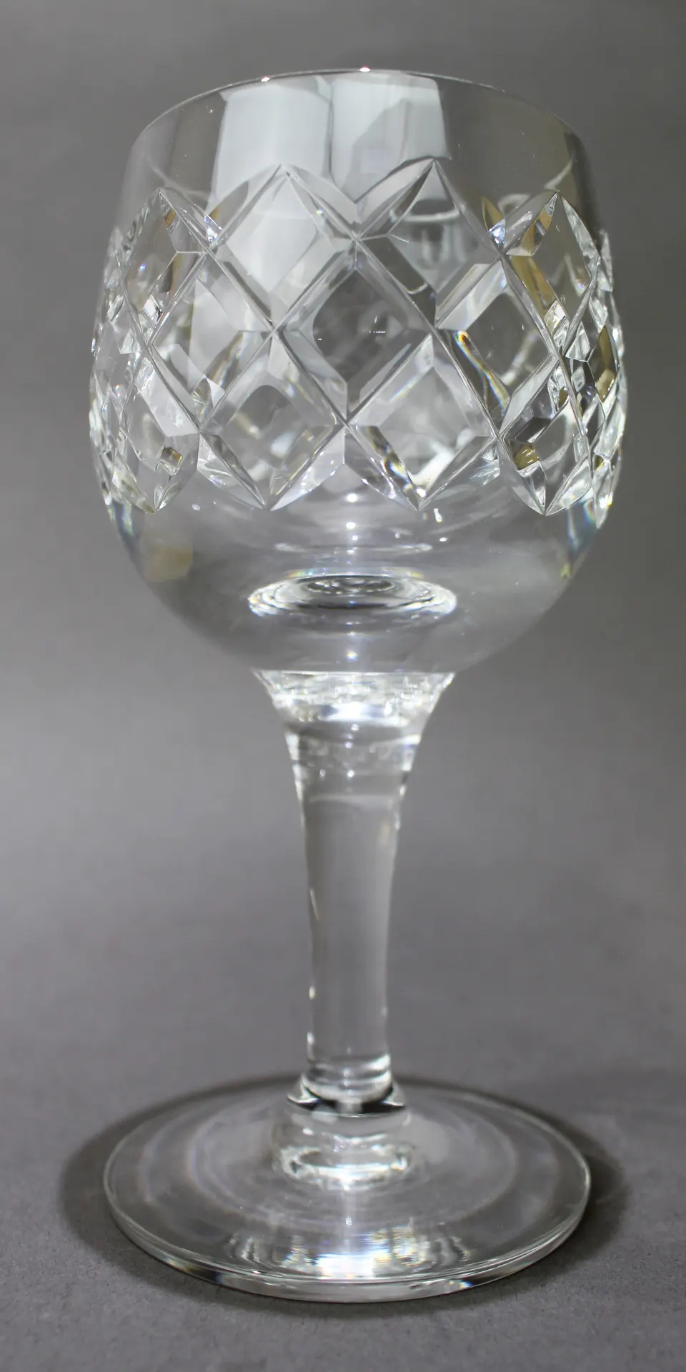 Set of 6 Tudor Crystal "Bosworth" Wine Glasses