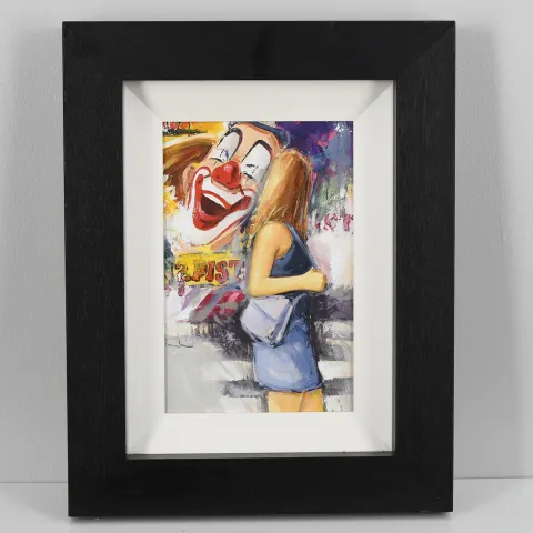 Giuliano Trombini Original Framed Oil, Italian Artist