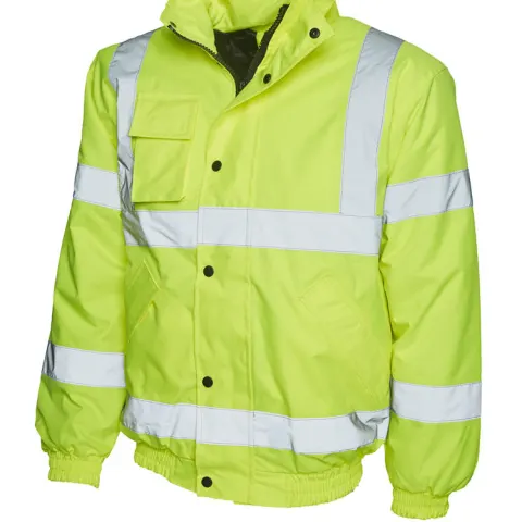 Yellow Hi Vis Jacket Size L