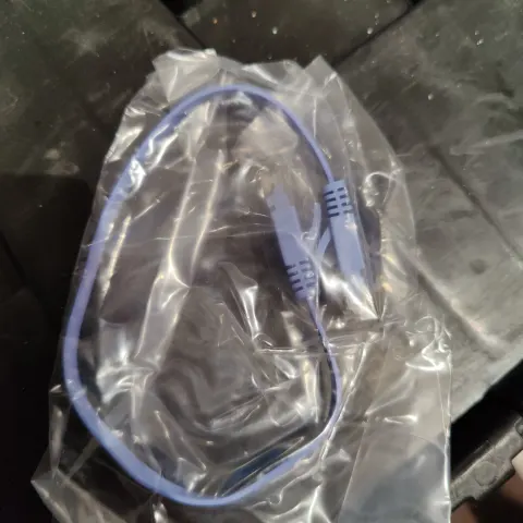 12 x flat RJ45 Patch lead 30cm (Blue)
