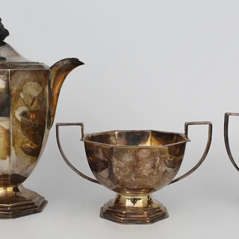 Vintage Silver Plated Coffee Set