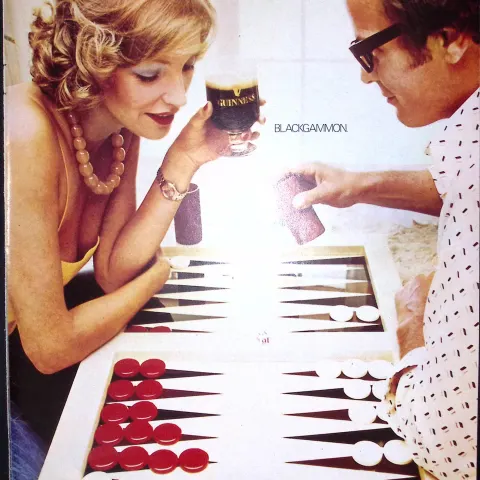 Guinness 1974  51 Years-Old Genuine Print Backgammon