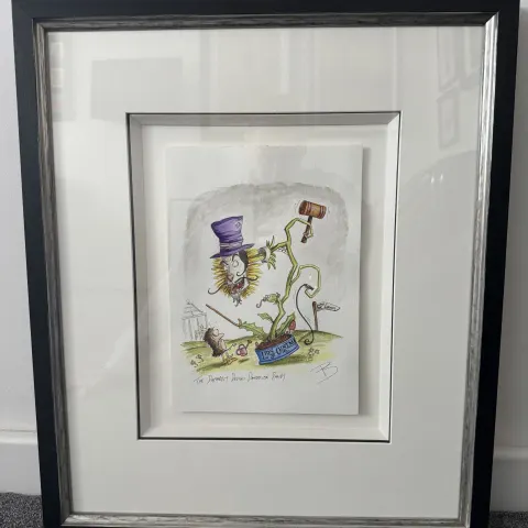 Peter Smith Water Colour Painting - Rare One of A Kind- Original Artwork