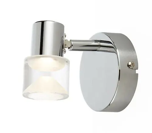 Mageia Chrome effect Mains-powered Spotlight RRP 15.99 ea
