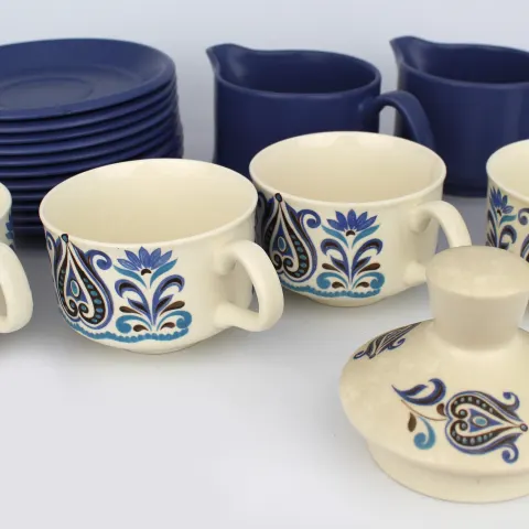 Royal Worcester Palissy Part Tea Service