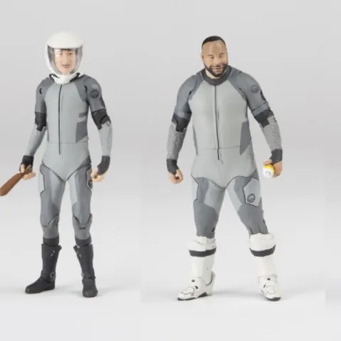 12 x LAZER TEAM Rooster Teeth HERMAN & WOODY Figures RRP £12.45 ea. L3 sku-2704