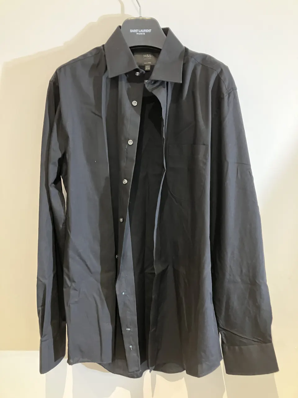 M & S Tailored Shirt worn by Mark Fleischmann