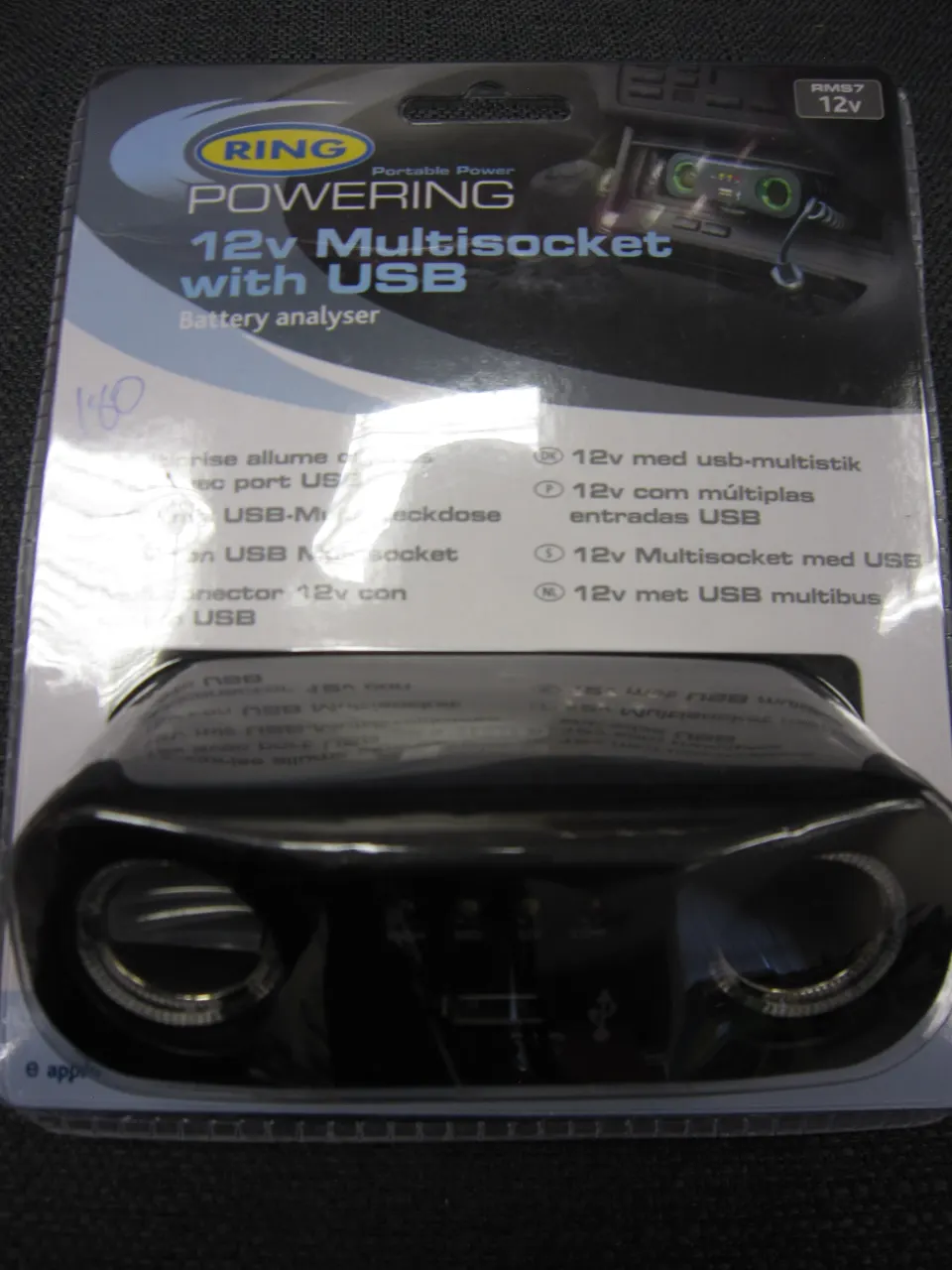 50pcs brand new Ring Multi Usb and extension set with battery analyser built in rrp £12.99 -