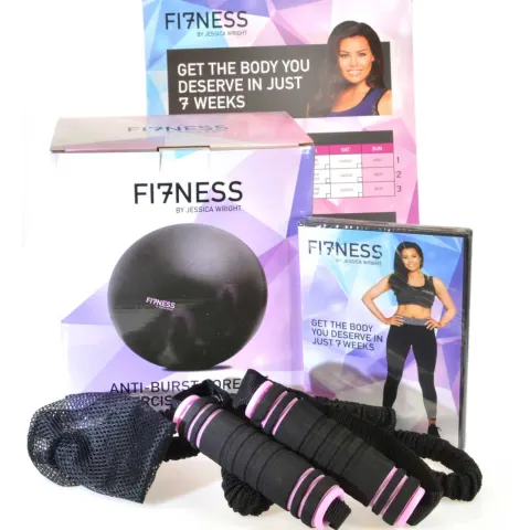 5 x Fi7ness by Jessica Wright Complete 7 Week At Home Fitness Workout Programme RRP 179.00