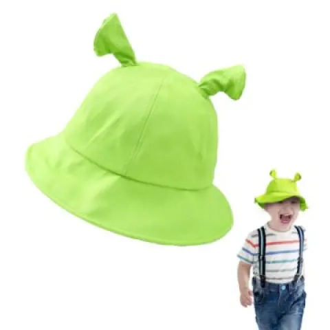 9 x Cotton Sun Hats Cute Summer Travel Beach Lb35b sku-3810