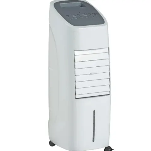 (155/MR1A) RRP £115. Stylec 9 Litre Evaporative Air Cooler. (H74x W23.5x D29cm).