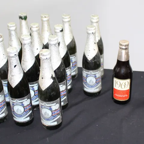 16 Bottles of Commemorative Lager 1981 Ind Coope Diana