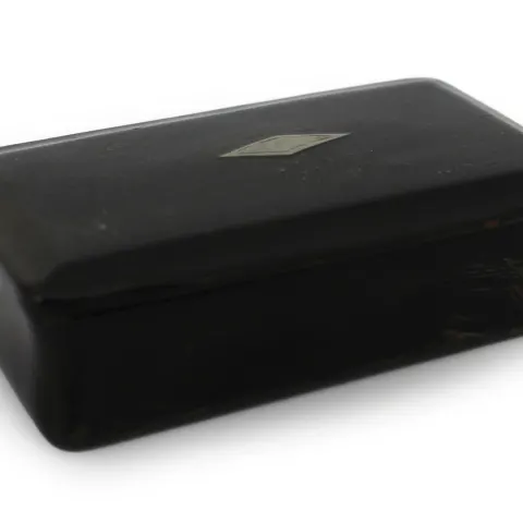 Horn Snuff Box