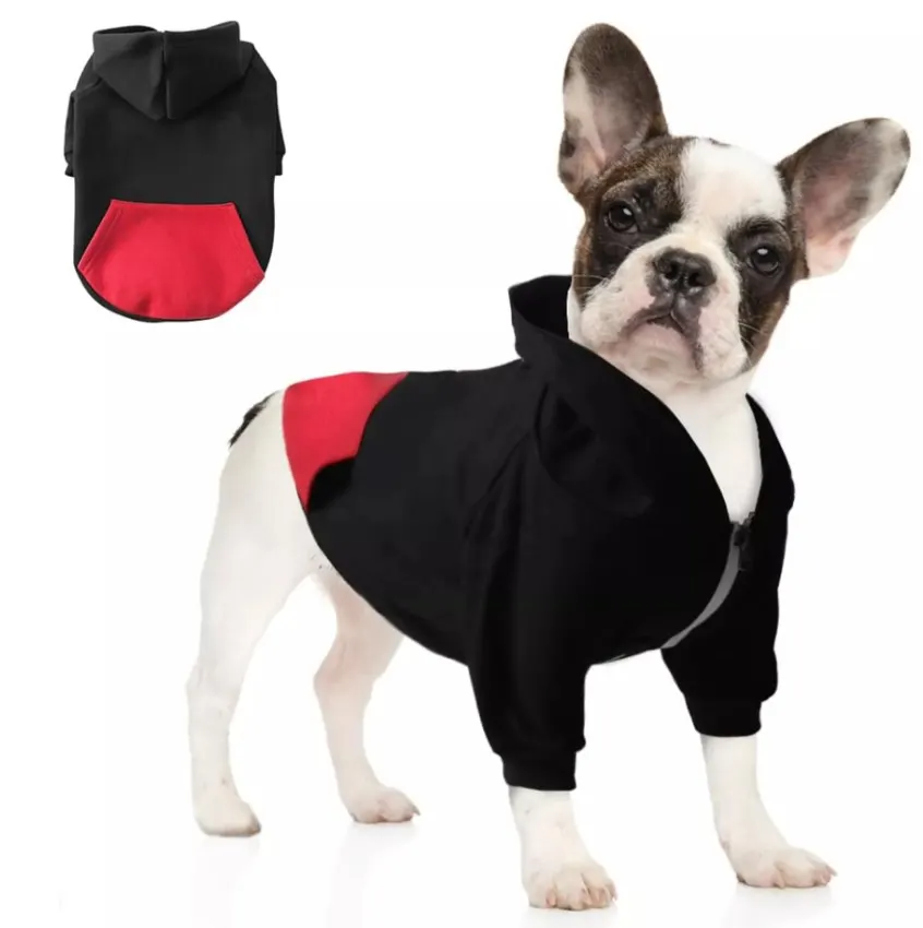 10 x Dog Cloth Puppy Hoodeis Pet Warm Jumpers L22a