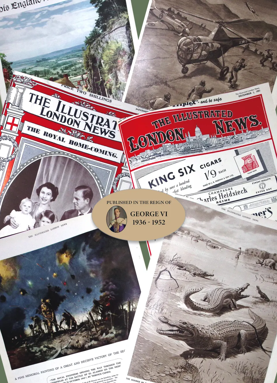 Illustrated London News 75 Years Old Bound Edition 1951 Oct-Dec Over 500 Pages.